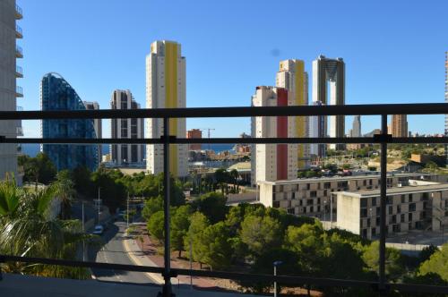Výhľad na mesto Benidorm alebo výhľad na mesto priamo z apartmánu