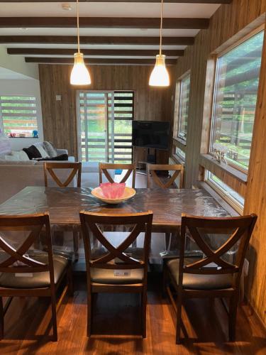 Μια τηλεόραση ή/και κέντρο ψυχαγωγίας στο Soga Niseko home