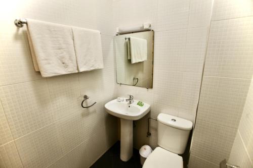 Koupelna v ubytování Atlantica Ifri