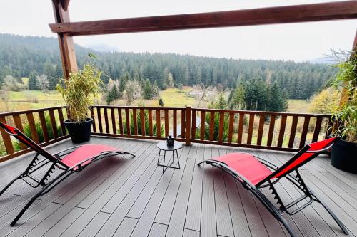 Upmarket chalet close to the slopes