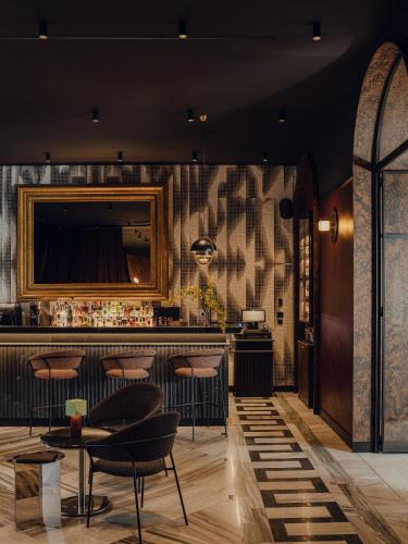 Χώρος καθιστικού στο Flaner Hotel, WorldHotels Crafted