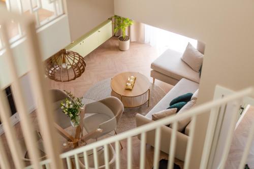 Posezení v ubytování BeachTime Apartments & SPA by POSESJA APARTAMENTY