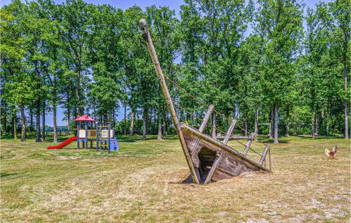 Ο χώρος παιχνιδιού για παιδιά στο Park Drentheland