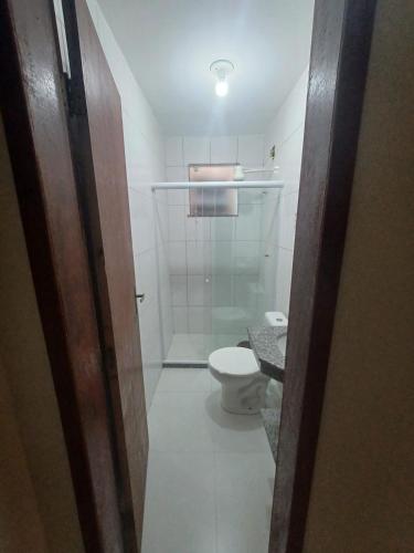 A bathroom at Pousada Estrela Mares Suíte 204