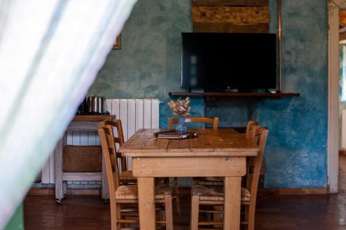 Televisyen dan/atau pusat hiburan di Arbalovija Rustic Villa