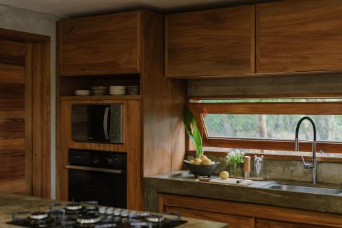 Dapur atau dapur kecil di Villa Unique