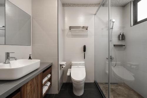 HOTEL LEISURE Kaohsiungにあるバスルーム