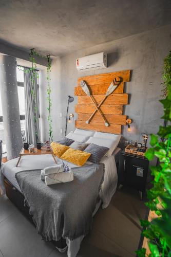 Cama o camas de una habitación en Andar 41