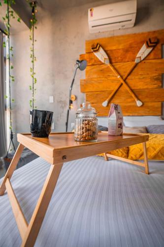 Cama o camas de una habitación en Andar 41