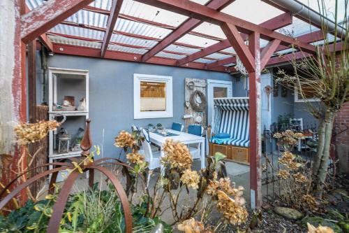 Taman di luar Ferienwohnung Doris