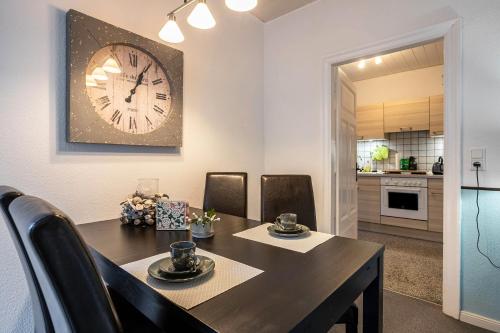 Dapur atau dapur kecil di Ferienwohnung Doris