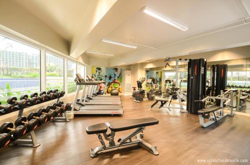 Fitness center at/o fitness facilities sa Extremeli Suites