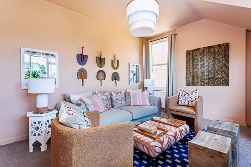 Posezení v ubytování Stylish Boutique Apartment