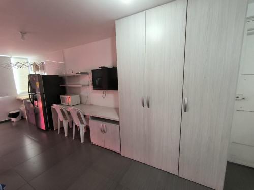 Η κουζίνα ή μικρή κουζίνα στο Comfortable apartment in Bucaramanga 903