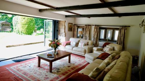 Χώρος καθιστικού στο Brookhouse Grange