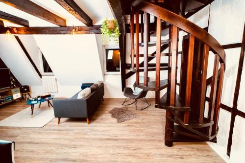 Photo de la galerie de l'établissement Élégant Duplex Historique Alsacien, à Haguenau