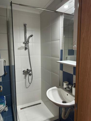 Koupelna v ubytování Studio apartman S
