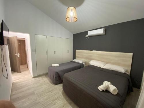 Cama o camas de una habitación en Complejo Chaya