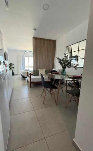 Posezení v ubytování Departamento en corrientes 2