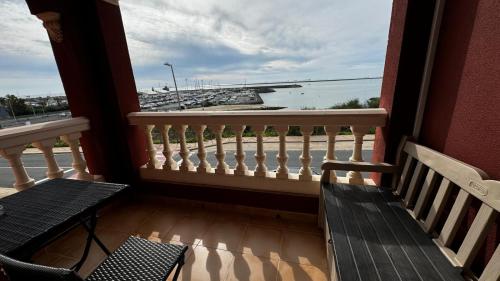 Μπαλκόνι ή βεράντα στο Apartamentos Costavigia -Mar de Dunas-
