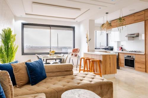 Kuchyň nebo kuchyňský kout v ubytování Appartement Spacieux Près d'Aqua Parc Tamaris