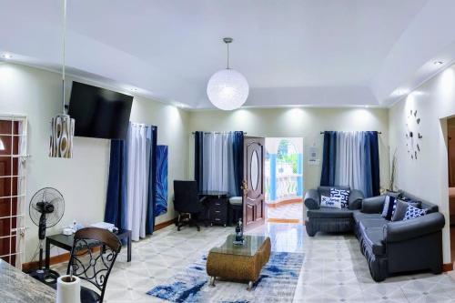 Un lugar para sentarse en St Thomas Oasis