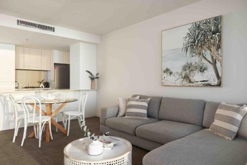 Χώρος καθιστικού στο The Wave - 1 bed option