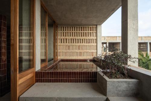 Hotel Humano, a Member of Design Hotelsにあるバルコニーまたはテラス