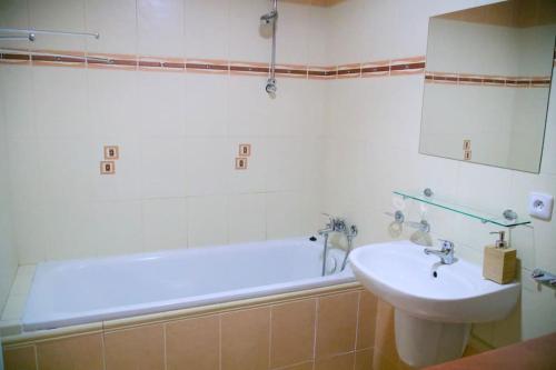 Koupelna v ubytování Apartmán Bíle Labe 8 Špindlerův Mlýn