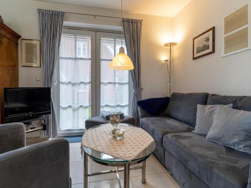 Χώρος καθιστικού στο Ferienwohnung in St Peter-Ording