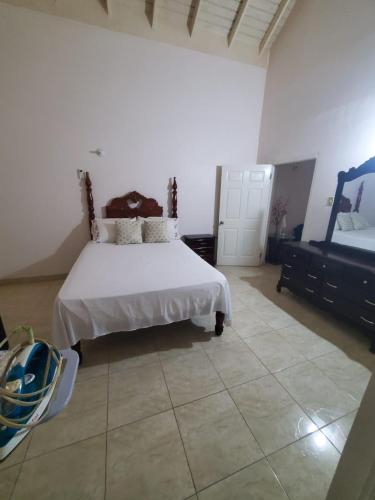 Katil atau katil-katil dalam bilik di Vilagio Villa