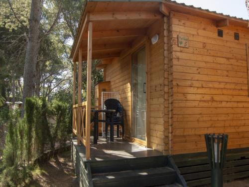 Wooden chalet with parking