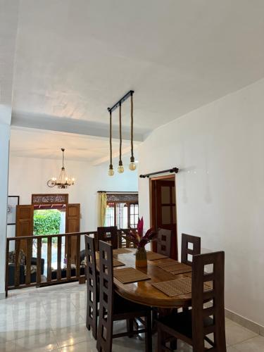 Posezení v ubytování Regina Niwasa House