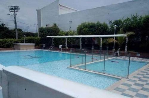 Swimmingpoolen hos eller tæt på Habitación Caracol