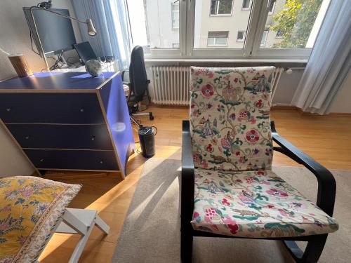 Posezení v ubytování Cozy room - Balcony
