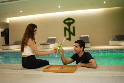 Επισκέπτες που μένουν στο The Nishat Hotel Johar Town