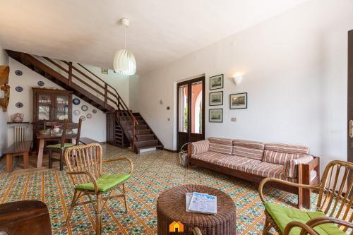 Гостиная зона в Villa Le Sirene on the beach