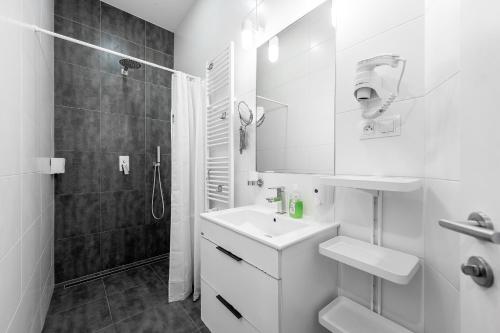 Ванная комната в Masiarska Apartment 3 best Adress in City Center Kosice