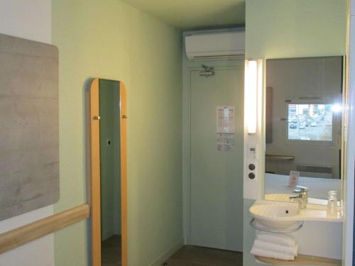Koupelna v ubytování ibis Budget Le Treport Mers Les Bains