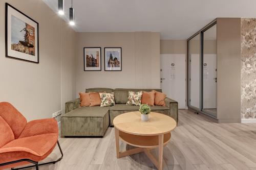 Χώρος καθιστικού στο Staywin Apartments Chmielna Park