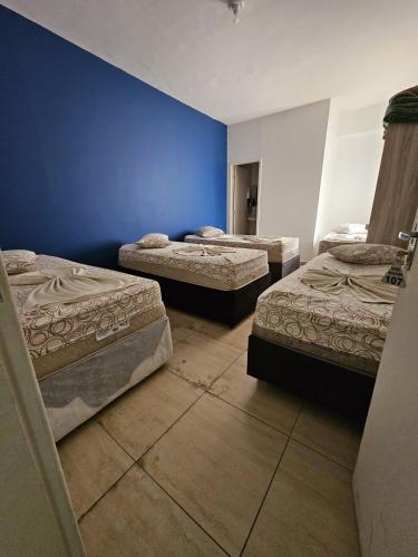 Katil atau katil-katil dalam bilik di Hotel Mão de Fatima