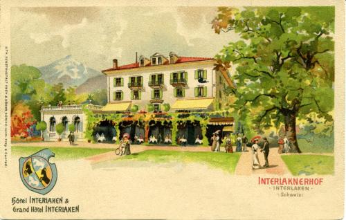 Certifikát, hodnocení, plakát nebo jiný dokument vystavený v ubytování Hotel Interlaken