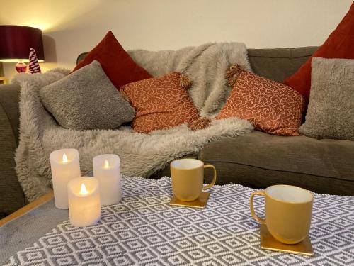 Ruang duduk di Seacroft at Botany Bay Sleeps 6-8