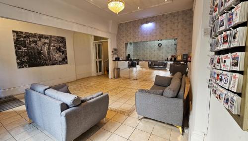Posezení v ubytování Hyde Park Court Hotel