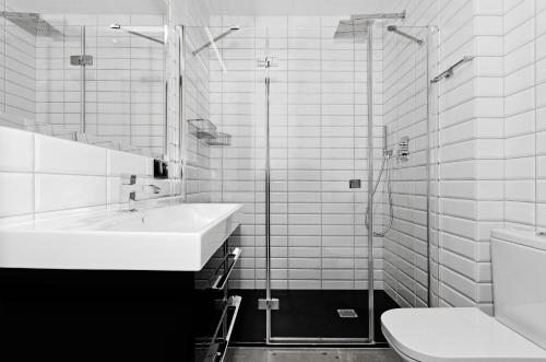 Kúpeľňa v ubytovaní Apartament Świerkowy