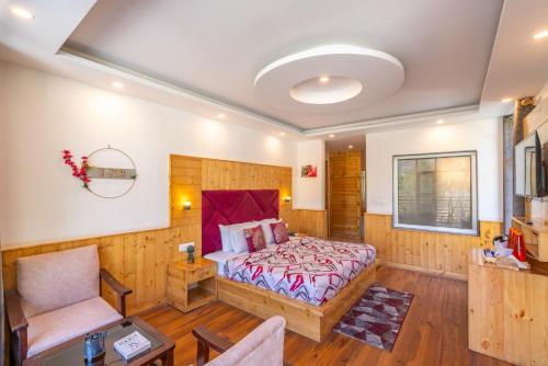 TV/Unterhaltungsangebot in der Unterkunft The 14 Gables, A Boutique Stay - Pet Friendly Hotel - Mountain View