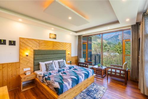 Ein Bett oder Betten in einem Zimmer der Unterkunft The 14 Gables, A Boutique Stay - Pet Friendly Hotel - Mountain View