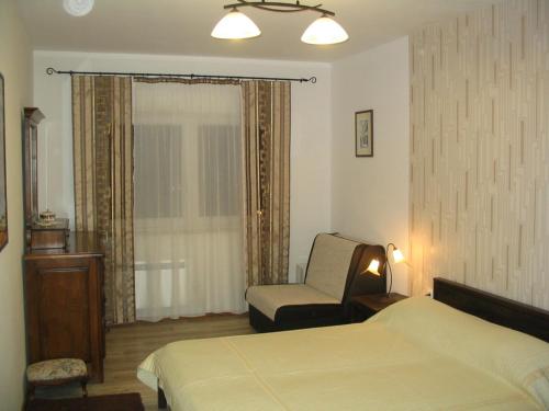 Krevet ili kreveti u jedinici u objektu Apartment Oliva with sea view