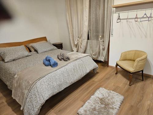 Postel nebo postele na pokoji v ubytování Mxp Room Busto