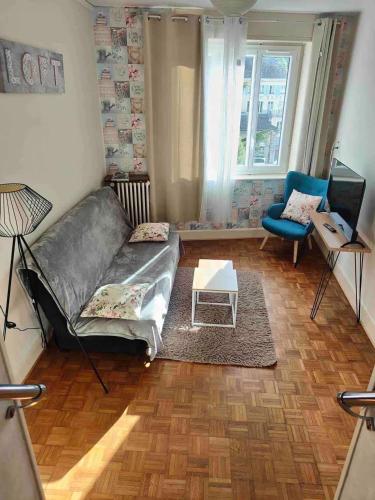 Appartement chaleureux à Néris-les-Bains - 57 m² avec terrasse